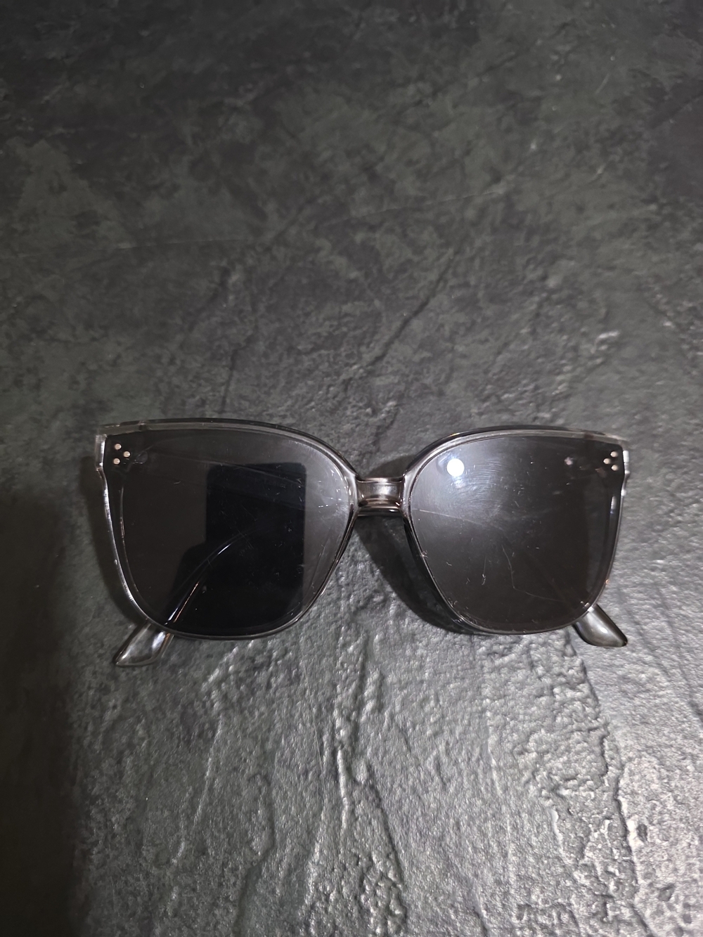 Allure Genesis F525 6AG Black Oversized Square Sunglasses UV400 Polycarbonate